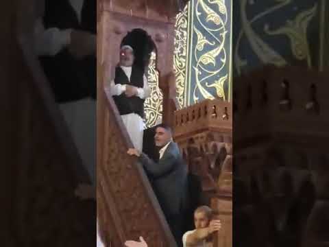 طرد مفتي السلطة محمد حسين من خطبة الجمعة في الاقصى
