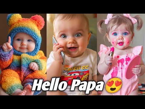 حاول ألا تضحك ألطف ضحكات الأطفال وردود أفعالهم المضحكة لحظات الأطفال 2026