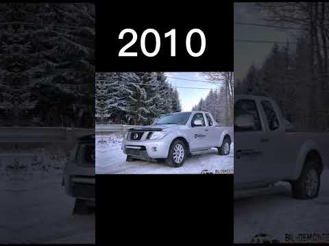 تطور سيارات نيسان نافارا من 1986 2023