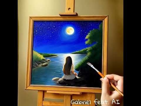 Gabriel Feat AI Намалюй мені ніч сучасна обробка естрадної пісні Gabrielfeatai