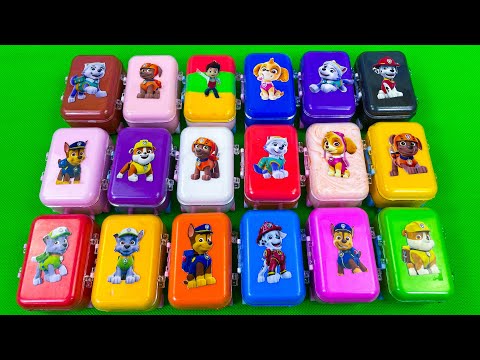 Looking For Paw Patrol Clay On Sand Ryder Chase Marshall Satisfying ASMR Video