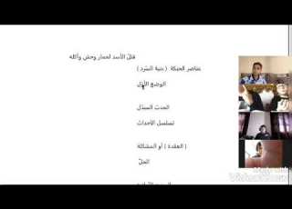  دراسة بنية الس رد في نص احذر صحبة الس لطان