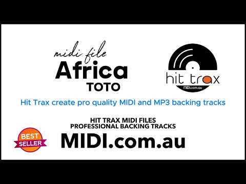 Africa Style Of TOTO MIDI MP3 Backing Track By Hit Trax
