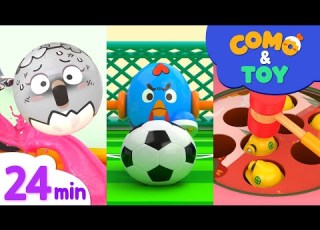  Como Color Paint Mixing More Episode 24min Learn Colors And Words Como Kids TV