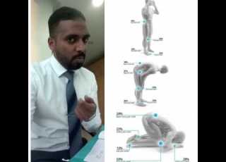  اخصائي العلاج الطبيعي احمد سالم