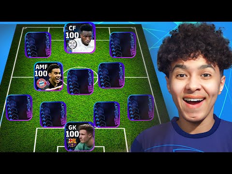 كونت تشكيلة كاملة من لاعبين دوري ابطال اوروبا وتدمير الديفجن