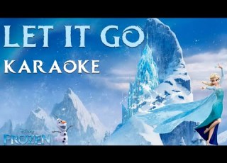  LET IT GO Karaoke Frozen