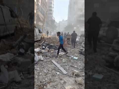 Israeli Strikes On Lebanon Leave Trail Of Destruction In Beirut