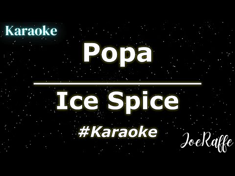 Ice Spice Popa Karaoke