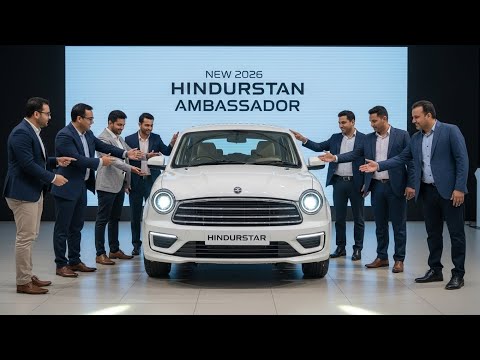 New 2026 Hindustan Ambassador Finally Launched Is BACK Retro Legend Returns With Modern Power