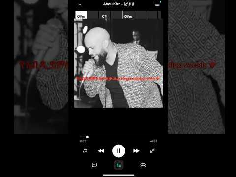 Abdu Kiar Ayzohe He Sounds Great Even With Out Instruments Ethiopia Abdukiar Amharic Music