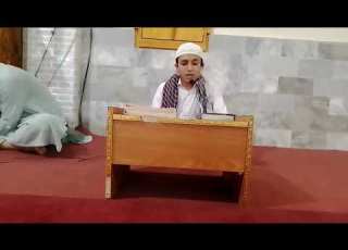  جامعہ ابو ہریرہ رضی اللہ کچ بانڈہ کے طالب علم محمد سدیس کی خوبصورت آواز میں نعت شریف