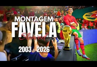 Cristiano Ronaldo Portugal MONTAGEM FAVELA Slowed Amazing Skills Goals HD