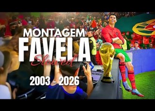 Cristiano Ronaldo Portugal MONTAGEM FAVELA Slowed Amazing Skills Goals HD