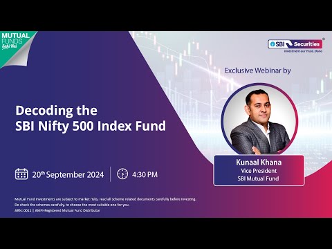 Decoding The SBI Nifty 500 Index Fund Webinar