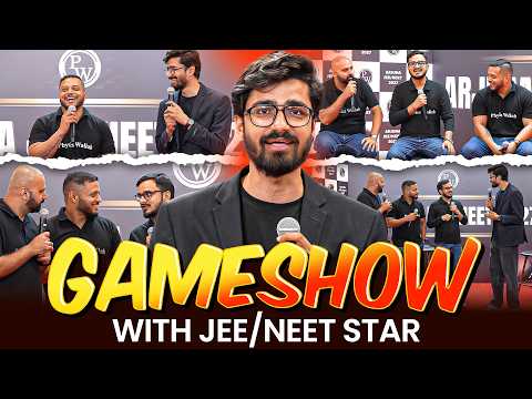 Gameshow With JEE NEET Stars By Ritik Sir Ft Rajwant Sir Om Sir And Sudhanshu Sir