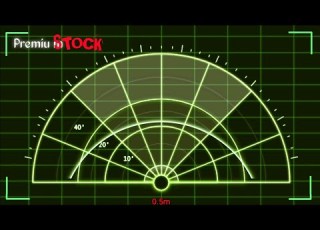 WARZONE HEARTBEAT SENSOR Without Enemies Video Stock