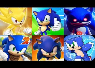 Super Sonic Sonic Dash SONIC EXE Call Prank Sonic Boom Sonic Forces Sonic Minecraft
