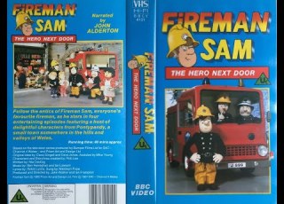  Fireman Sam The Hero Next Door VHS 1988