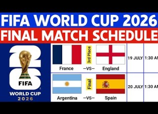 FIFA World Cup 2026 3rd Place Final Schedule World Cup Schedule 2026 World Cup Fixtures 2026