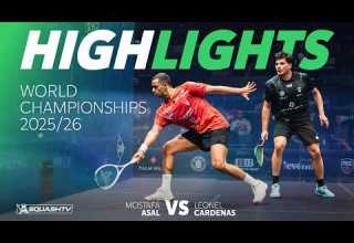 Asal V Cardenas PSA World Championships 2025 26 ROUND 3 HIGHLIGHTS 