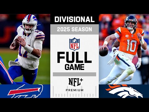 Buffalo Bills Vs Denver Broncos FULL GAME NFL 2025 Season AFC Divisional Game