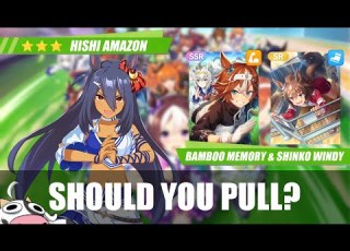  Uma Musume Hishi Amazon Bamboo Memory SSR Shinko Windy SR Banner Review