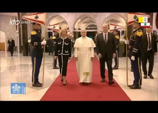 Rencontre Du Pape Avec Le Président Le Premier Ministre Et Le Président Du Parlement Du Liban