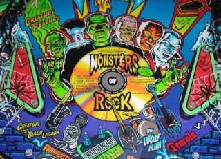  1998 Williams Monster Bash Pinball Machine In Action