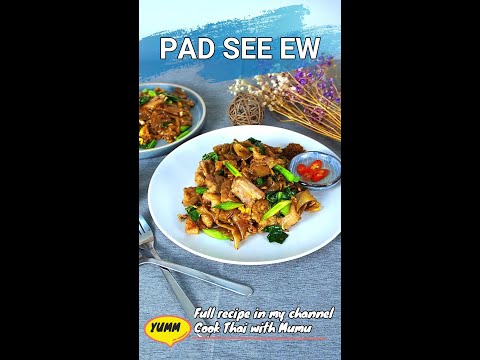 Teaser Pad See Ew ผ ดซ อ ว Cook Thai With Mumu
