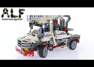 Lego Technic 8071 Bucket Truck Lego Speed Build Review