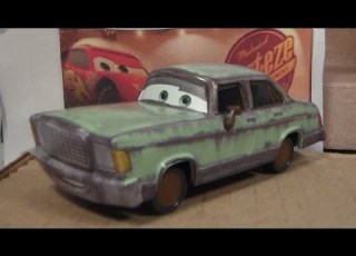 Andy Vaporlock NEW 2016 Rust Eze Mattel Cars Disney Pixar Diecast Unboxing Review