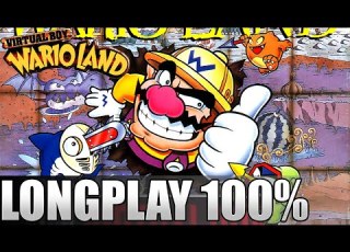  Virtual Boy Wario Land Longplay 100 All Treasures Best Ending