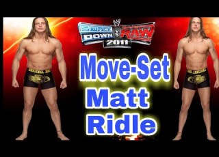 Matt Riddle Move Set Smackdown VS Raw SvR 2011