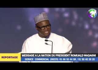  1ER AOÛT 2026 MESSAGE A LA NATION DU PRESIDENT ROMUALD WADAGNI