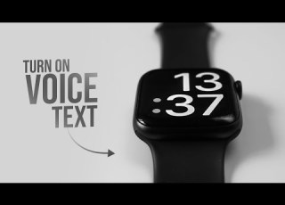  How To Turn ON Voice Text On Apple Watch Tutorial