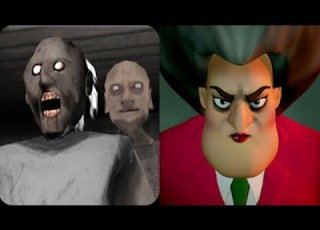  Granny 2 Vs Scary Teacher 3D