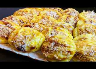 بريوش سهل و خفيف بحشوة الكريم باتسير
