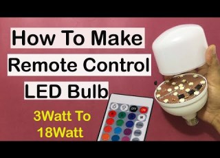  How To Make Remote Control Led Bulb Remote Control LED Light Circuit Remote Control LED Bulb