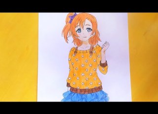  Drawing Honoka Anime Love Live Dibujo Honoka Anime Love Live تعلم رسم هونوكا من أنمي Love Live