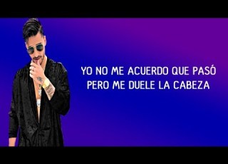 Maluma X Prince Royce Hangover LETRA