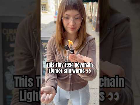 هذه الولاعة الصغيرة من عام ١٩٩٤ لا تزال تعمل