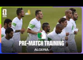 Algeria Train Before Austria FIFA World Cup 2026