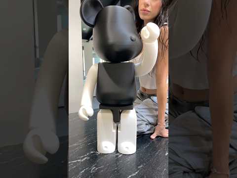Giant 3D Printed Bear Brick Bearbrick 3dprinting Panda