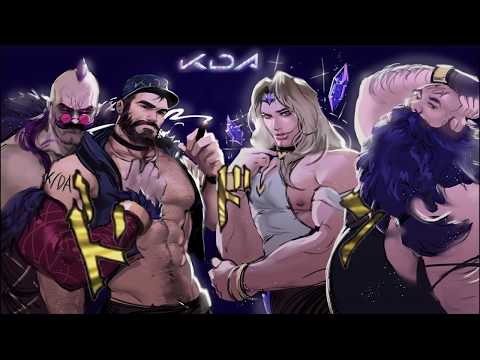 AWAKEN MY POP STARS Pillar Men X K DA Mashup