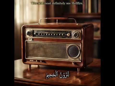 سورة التكاثر محمد صديق المنشاوي At Takathur Surah El Menshawy