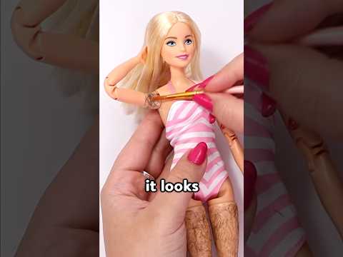 Giving Barbie Body Hair