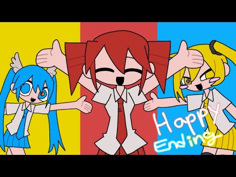 バゥムクゥヘン エンドロゥル ハッピー エンド 初音ミク 重音テト 亞北ネル Baumkuchen End Credits Happy Ending Miku Teto Neru