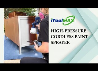  The IToolMax High Pressure Paint Spray Gun Delivers Pro Level Results Fast Clean And Easy