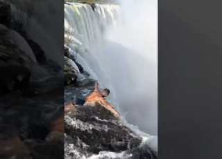 You Can Engage In The Devil S Pool Activity In Victoria Falls Zambia Travel Shorts